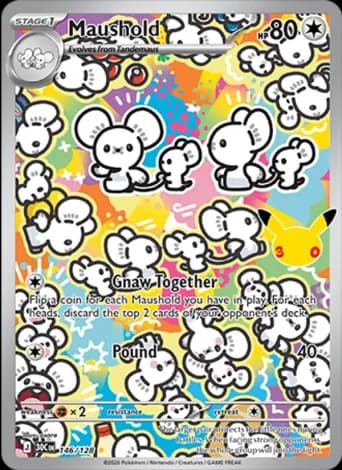 Maushold Pokémon card #146