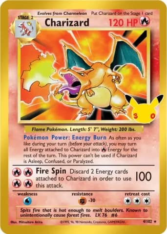 Charizard Pokémon card #4