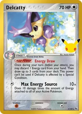 Delcatty Pokémon card #5