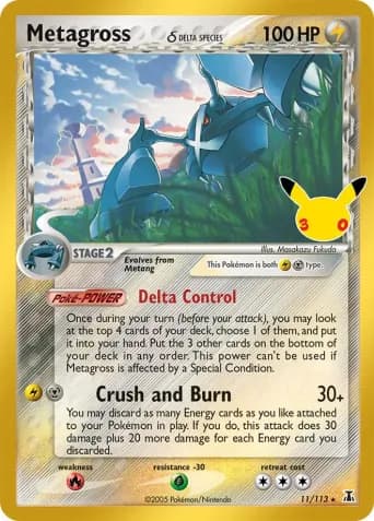 Metagross Pokémon card #11