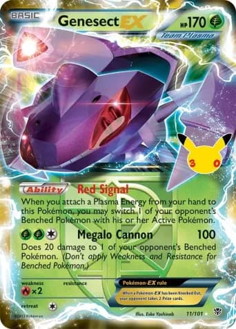 Genesect EX Pokémon card #11