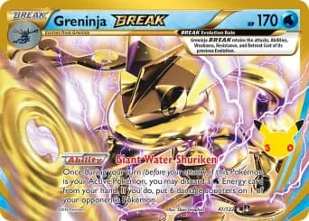 Greninja BREAK Pokémon card #41