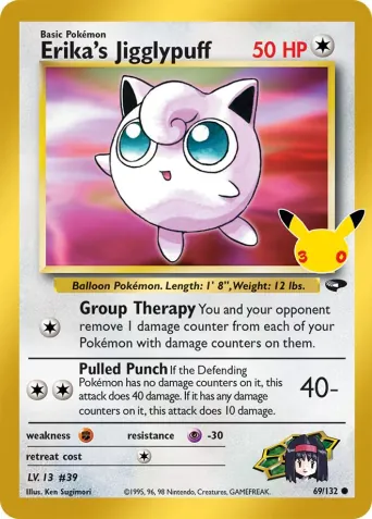 Erika's Jigglypuff Pokémon card #69