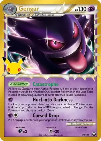 Gengar Pokémon card #94