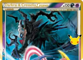 Darkrai & Cresselia LEGEND Pokémon card #99