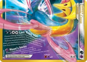 Darkrai & Cresselia LEGEND Pokémon card #100