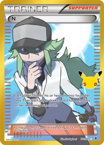 N Pokémon card #101