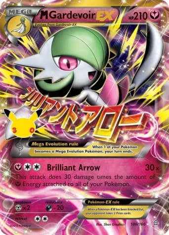 M Gardevoir EX Pokémon card #106