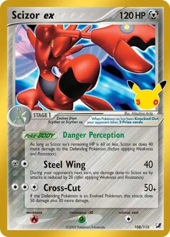 Scizor ex Pokémon card #108