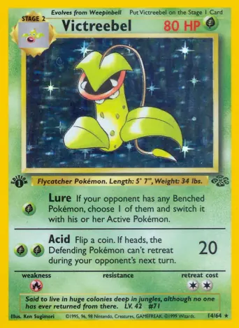 Victreebel Pokémon card #14