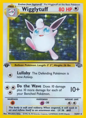 Wigglytuff Pokémon card #16