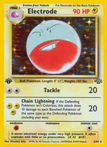 Electrode Pokémon card #2