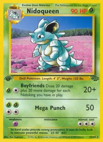 Nidoqueen Pokémon card #23