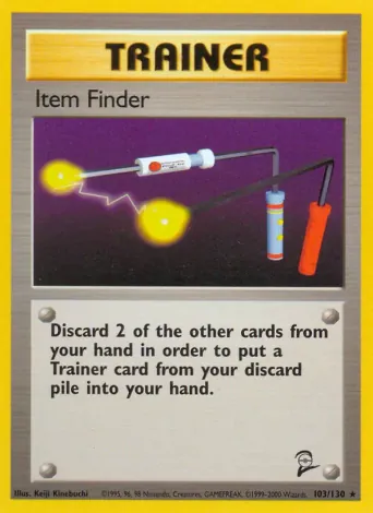 Item Finder Pokémon card #103