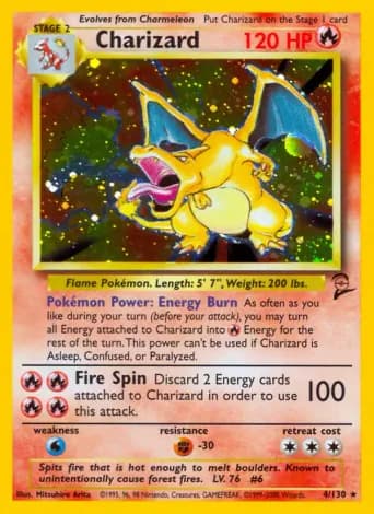 Charizard Pokémon card #4