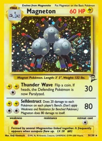 Magneton Pokémon card #9