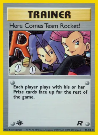 Here Comes Team Rocket! Pokémon card #15