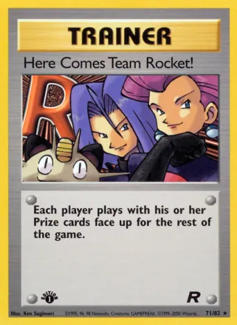 Here Comes Team Rocket! Pokémon card #71