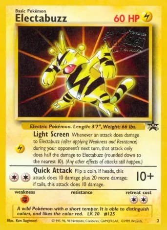 Electabuzz Pokémon card #2