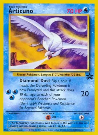 Articuno Pokémon card #22