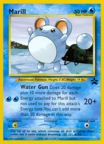 Marill Pokémon card #29