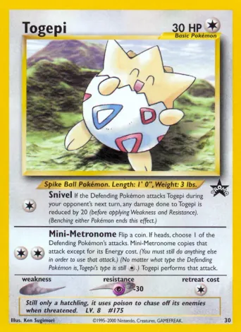 Togepi Pokémon card #30