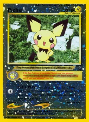Pichu Pokémon card #35
