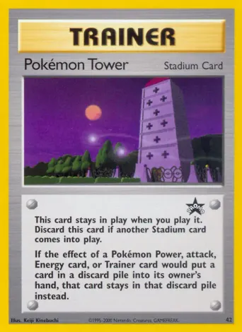 Pokémon Tower Pokémon card #42