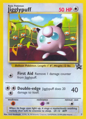 Jigglypuff Pokémon card #7
