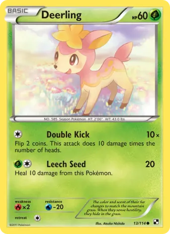 Deerling Pokémon card #13