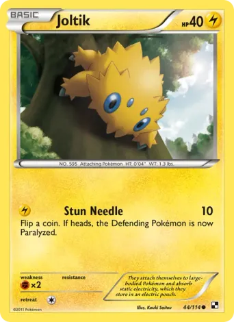Joltik Pokémon card #44
