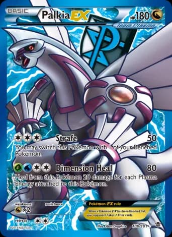 Palkia-EX Pokémon card #100