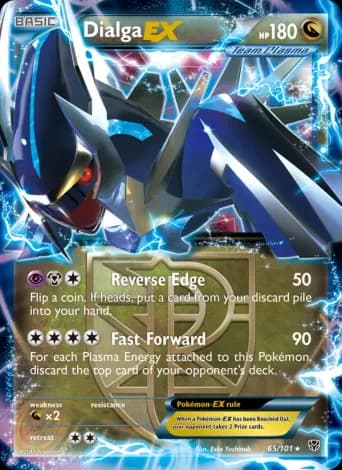 Dialga-EX Pokémon card #65