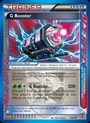 G Booster Pokémon card #92
