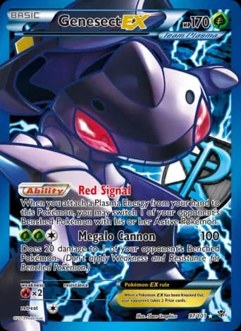Genesect-EX Pokémon card #97