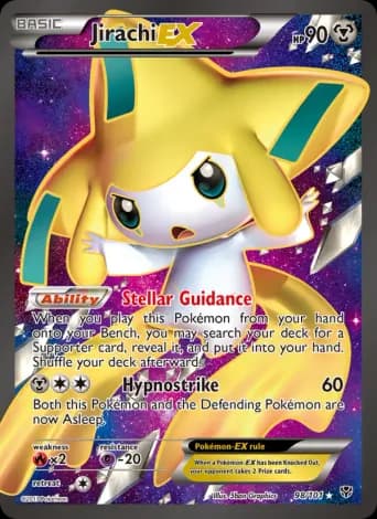 Jirachi-EX Pokémon card #98
