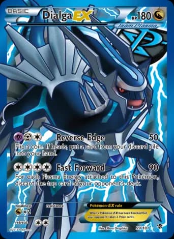 Dialga-EX Pokémon card #99