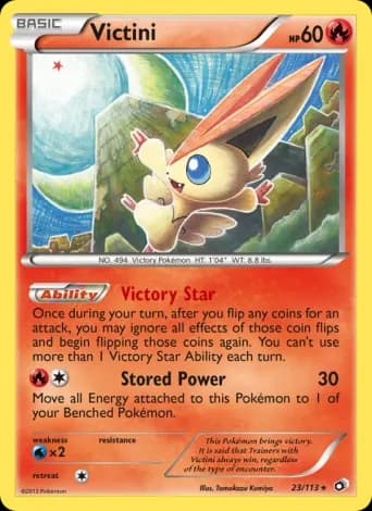Victini Pokémon card #23