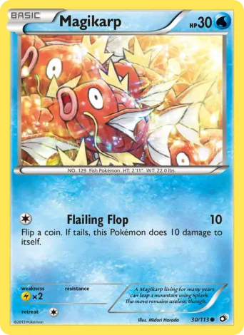 Magikarp Pokémon card #30