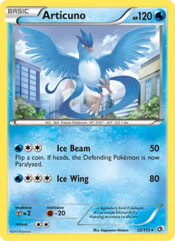 Articuno Pokémon card #32
