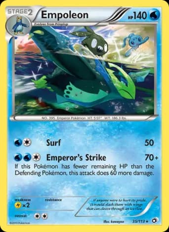 Empoleon Pokémon card #35