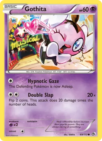 Gothita Pokémon card #69