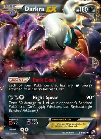 Darkrai-EX Pokémon card #88