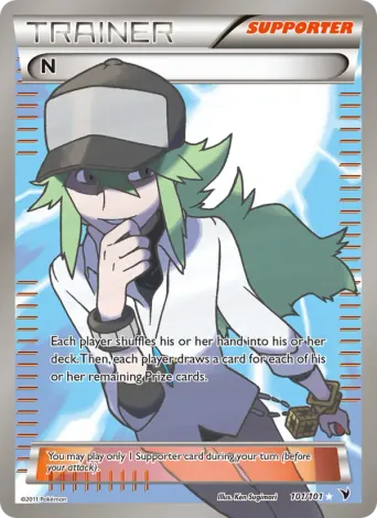 N Pokémon card #101