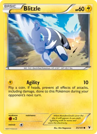 Blitzle Pokémon card #35
