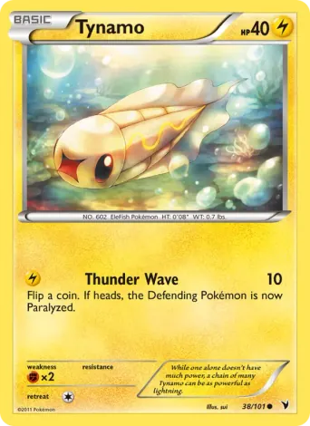 Tynamo Pokémon card #38