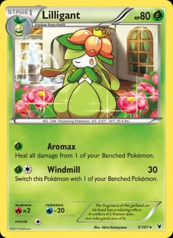 Lilligant Pokémon card #5