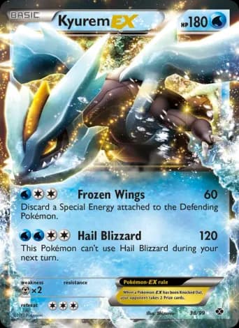 Kyurem-EX Pokémon card #38