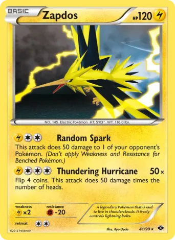Zapdos Pokémon card #41