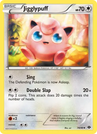 Jigglypuff Pokémon card #78